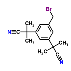 Suministro 2,2 '- (5- (bromometil) -1,3-fenileno) bis (2-metilpropanonitrilo) CAS:120511-84-4