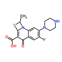 Suministro Ácido 6-fluoro-1-metil-4-oxo-7- (piperazin-1-il) -1,4-dihidro- [1,3] tiazeto [3,2-a] quinolin-3-carboxílico CAS:112984-60-8