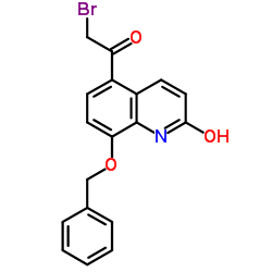 Suministro 8-benciloxi-5- (2-bromoacetil) -2-hidroxiquinolina CAS:100331-89-3