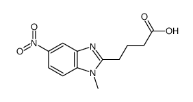 Suministro Ácido 4- (1-metil-5-nitro-1H-bencimidazol-2-il) butanoico CAS:31349-48-1