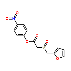 Suministro acetato de p-nitrofenil 2- (furfurilsulfinilo) CAS:123855-55-0