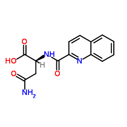 Suministro Ácido (2S) -2 - [(quinolina-2-carbonil) -amino] -succinámico CAS:136465-98-0