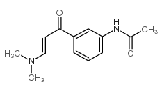 Suministro N- [3- [1- (dimetilamino) -3-oxoprop-1-en-2-il] fenil] acetamida CAS:96605-61-7