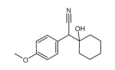 Suministro 2- (1-hidroxiciclohexil) -2- (4-metoxifenil) acetonitrilo CAS:131801-69-9