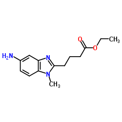 Suministro 4- (5-amino-1-metilbencimidazol-2-il) butanoato de etilo CAS:3543-73-5