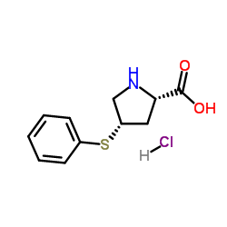 Suministro Clorhidrato de (4S) -4- (feniltio) -L-prolina CAS:105107-84-4