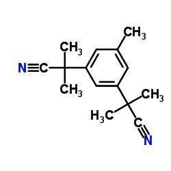 Suministro α, α, α ', α'-tetrametil-5-metil-1,3-bencenediacetonitrilo CAS:120511-72-0