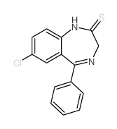 Suministro 7-cloro-5-fenil-1H-benzo [e] - [1,4] diazepina-2 (3H) -tiona CAS:4547-02-8