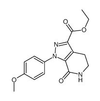 Suministro 1- (4-metoxifenil) -7-oxo-5,6-dihidro-4H-pirazolo [3,4-c] piridin-3-carboxilato de etilo CAS:503614-56-0