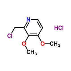 Suministro Clorhidrato de 2- (clorometil) -3,4-dimetoxipiridina CAS:72830-09-2