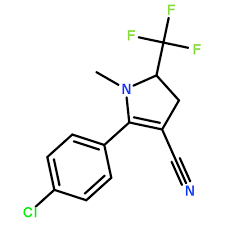 Suministro 2- (p-clorofenil) -1-metil-5- (trifluorometil) -2-pirrolina-3-carbonitrilo CAS:143210-01-9