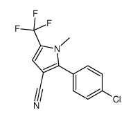Suministro 2- (4-clorofenil) -1-metil-5- (trifluorometil) pirrol-3-carbonitrilo CAS:142921-23-1