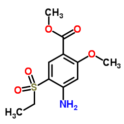 Suministro 4-amino-5- (etilsulfonil) -2-metoxibenzoato de metilo CAS:80036-89-1