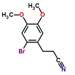Suministro 3- (2-BROMO-4,5-DIMETHOXYPHENYL) PROPANENITRILE CAS:35249-62-8