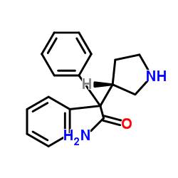 Suministro (S) -α, α-difenil-3-pirrolidinaacetamida CAS:133099-11-3