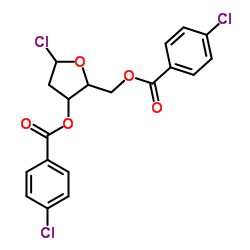 Suministro [(2S, 3R, 5R) -5-cloro-3- (4-clorobenzoil) oxyoxolan-2-il] 4-clorobenzoato de metilo CAS:21740-23-8