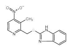 Suministro 2 - [(3-metil-4-nitropiridin-2-il) metilsulfanil] -1H-bencimidazol CAS:152402-98-7