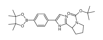 Suministro terc-butil (2S) -2- [5- [4- (4,4,5,5-tetrametil-1,3,2-dioxaborolan-2-il) fenil] -1H-imidazol-2-il] pirrolidina -1-carboxilato CAS:1007882-12-3