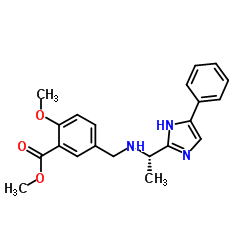 Suministro Ácido 2-metoxi-5 - ((((1S) -1- (4-fenil-4,5-dihidro-1H-imidazol-2-il) etil) amino) metil) benzoico CAS:1391712-57-4