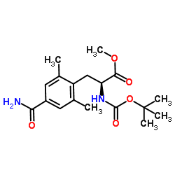 Suministro 4'-carbamoil N-Boc-2 ', 6'-dimetil-L-fenilalanina metil éster CAS:623950-05-0