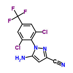Suministro 5-amino-3-ciano-1- (2,6-dicloro-4-trifluorometilfenil) pirazol CAS:120068-79-3
