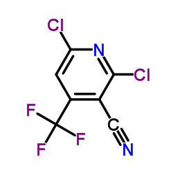 Suministro 2,6-dicloro-4- (trifluorometil) nicotinonitrilo CAS:13600-42-5