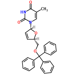 Suministro 5-O-Tritil-2,3, -anhidrotimidina CAS:25442-42-6