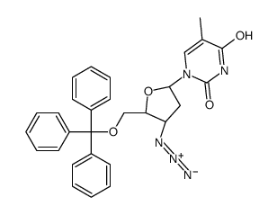 Suministro 1 - [(2R, 4S, 5S) -4-azido-5- (tritiloximetil) oxolan-2-il] -5-metilpirimidina-2,4-diona CAS:29706-84-1