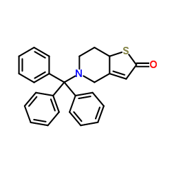 Suministro 5-tritil-4,6,7,7a-tetrahidrotieno [3,2-c] piridin-2-ona CAS:109904-26-9