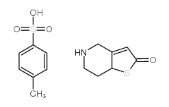 Suministro Ácido 5,6,7,7a-tetrahidro-4H-tieno [3,2-c] piridin-2-ona, 4-metilbencenosulfónico CAS:952340-39-5