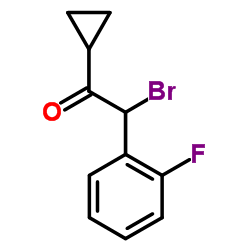 Suministro 2-bromo-1-ciclopropil-2- (2-fluorofenil) etanona CAS:204205-33-4