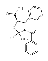 Suministro Ácido (4S, 5R) -3-benzoil-2,2-dimetil-4-feniloxazolidina-5-carboxílico CAS:153652-70-1