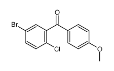 Suministro (5-bromo-2-clorofenil) - (4-metoxifenil) metanona CAS:333361-49-2