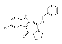 Suministro (R) -Bencil 2- (5-bromo-1H-indol-3-carbonil) -pirrolidina-1-carboxilato CAS:143322-56-9