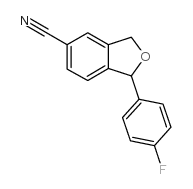 Suministro rac-1- (4-fluorofenil) -1,3-dihidroisobenzofuran-5-carbonitrilo CAS:64169-67-1