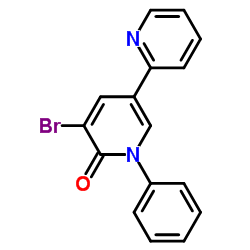 Suministro 3-bromo-1-fenil-5-piridin-2-ilpiridin-2-ona CAS:381248-06-2