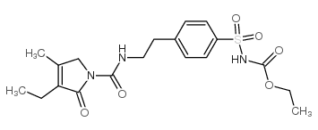 Suministro [[4- [2 - [[(3-etil-2,5-dihidro-4-metil-2-oxo-1H-pirrol-1-il) carbonil] amino] etil] fenil] sulfonil] -carbámico ácido etil ester CAS:318515-70-7