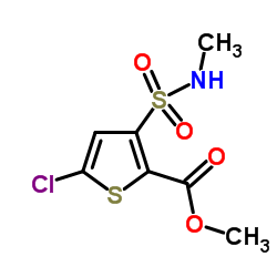 Suministro 5-cloro-3- (metilsulfamoil) tiofeno-2-carboxilato de metilo CAS:70374-37-7