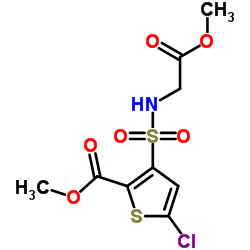 Suministro 5-cloro-3 - [(2-metoxi-2-oxoetil) sulfamoil] -2-tiofenca rboxilato de metilo CAS:906522-87-0