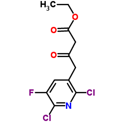 Suministro 2,6-dicloro-5-fluoro-piridina-3-acetoacetato de etilo CAS:96568-04-6