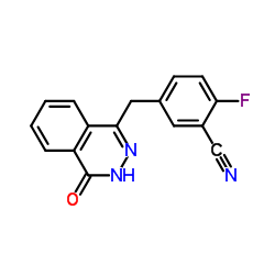 Suministro 2-fluoro-5 - [(4-oxo-3,4-dihidroftalazin-1-il) metil] benzonitrilo CAS:1021298-68-9