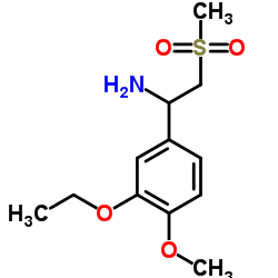 Suministro 2- (3-etoxi-4-metoxifenil) -1- (metilsulfonil) etil-2-ilamina CAS:253168-94-4