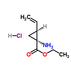 Suministro Clorhidrato de éster etílico del ácido (1R, 2S) -1-amino-2-vinilciclopropano carboxílico CAS:259214-56-7