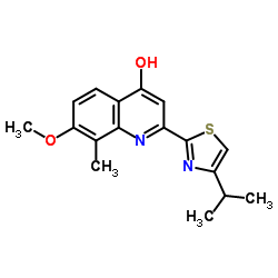 Suministro 7-metoxi-8-metil-2- (4-propan-2-il-1,3-tiazol-2-il) -1H-quinolin-4-ona CAS:923289-21-8