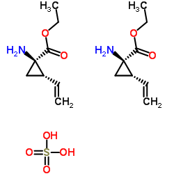 Suministro (1R, 2S) -1-amino-2-etenilciclopropano-1-carboxilato de etilo, ácido sulfúrico CAS:1173807-85-6