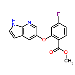 Suministro 2- (1H-pirrolo [2,3-b] piridin-5-iloxi) -4-fluorobenzoato de metilo CAS:1235865-75-4