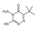 Suministro 4-amino-6- (2-metil-2-propanil) -3-tioxo-3,4-dihidro-1,2,4-triazi n-5 (2H) -ona CAS:57989-76-1