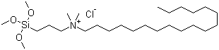 Suministro Cloruro de dimetiloctadecil [3- (trimetoxisilil) propil] amonio CAS:27668-52-6