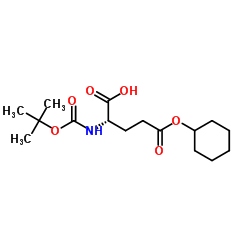 Suministro Ácido N-Boc-L-glutámico 5-ciclohexil éster CAS:73821-97-3