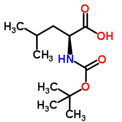 Suministro N (α) -t-butoxicarbonil-L-leucina CAS:13139-15-6